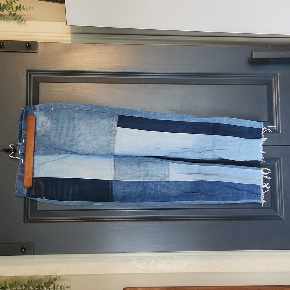 RSQ Patched Jeans Size 12-Girls
